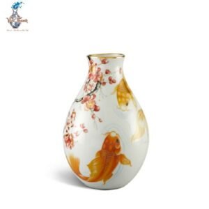 Bình hoa gốm sứ Cá Chép