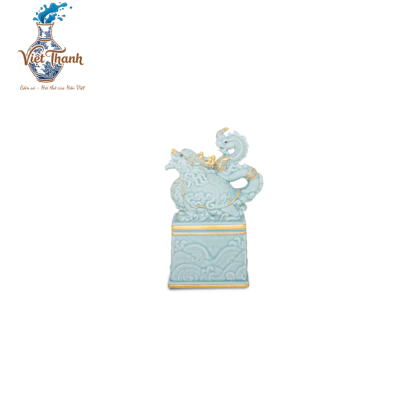 Tượng Rắn Bảo Hợp Thái Hòa 17 cm - Trắng