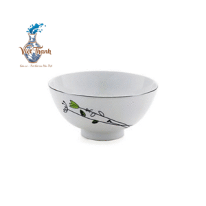 Chén Sứ Hoa Cỏ Ba Lá